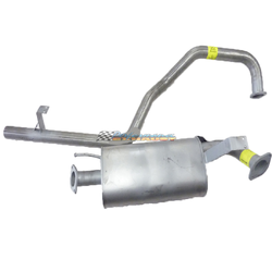 TOYOTA LANDCRUISER FZJ105 HZJ105 SERIES LT BERKLEE PEX 2.5" MILD STEEL EXHAUST SYSTEM