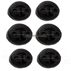 TOYOTA HIACE LH103 LH113 LH125 EXHAUST HANGER RUBBER MOUNTS KIT