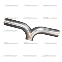 2" (51mm) Exhaust Mandrel T-PIECE Merge Pipe 304 Stainless Steel