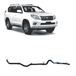3" DPF Back Exhaust - Landcruiser Prado 150 Series 2.8L 1GD-FTV (2015 onward)