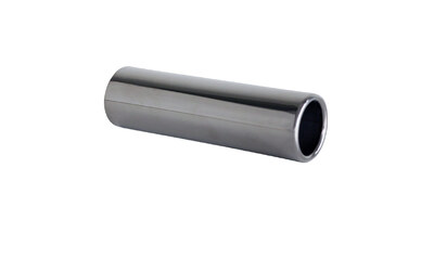Straight Cut Rolled In STAINLESS Exhaust Tip - 1.75" In - 1.75" Out (6.5" Long)