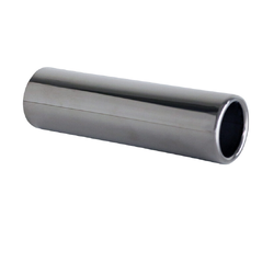 Straight Cut Rolled In STAINLESS Exhaust Tip - 1.75" In - 1.75" Out (6.5" Long)