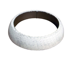 FLANGE GASKET - 60mm Iniside x 77mm Outside Diameter x 15mm Thick - Graphite