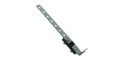 UNIVERSAL EXHAUST HANGER BRACKET RUBBER MOUNT L BRACKET PERFORATED STRIP