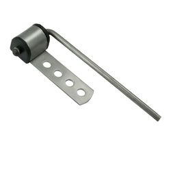 Hanger Bracket Swivel - 8mm Rod & Rubber Mount - 2 Hole Bracket