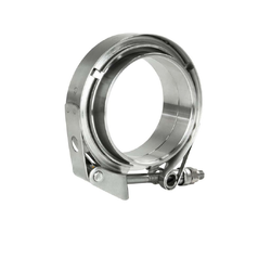 3.5" (89mm) Exhaust V BAND Turbo Clamp Flange Kit - Quick Release