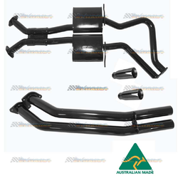 Twin 2.5" Cat Back Exhaust - Holden Commodore VT-VZ V8 Wagon & Ute