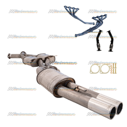 COMMODORE VT VX VU VY VZ 5.7LT 6.0LT V8 EXTRACTORS CATS 3" STAINLESS EXHAUST