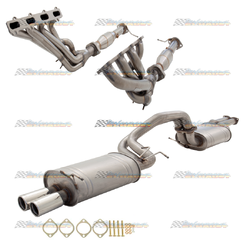 FORD FALCON BA BF V8 XR8 GT 5.4LT XFORCE STAINLESS EXTRACTORS CATS 2.5" EXHAUST
