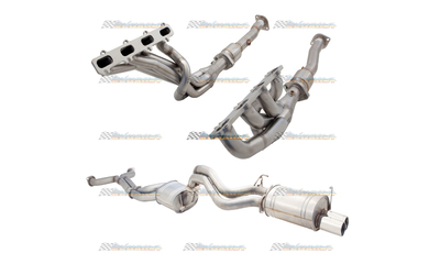 FORD FALCON FG&FG-X V8 XR8 5.4LT XFORCE STAINLESS STEEL EXTRACTORS CATS & TWIN 2.5" EXHAUST
