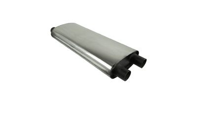 single inlet dual outlet flowmaster