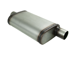 Universal Muffler 2.5" Offset/Centre - 9" x 4" x 14" Long OVAL - Megaflow