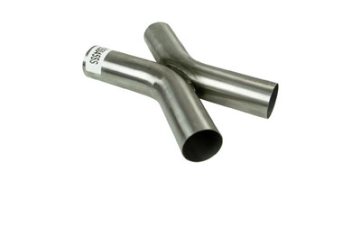 2" 51MM EXHAUST KISS X CROSS MERGE PIPE STAINLESS STEEL 45 DEGREE BENDS