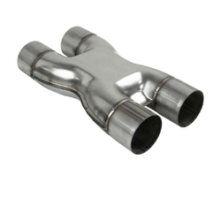 EXHAUST X-PIPE - 2.25" (57mm) Pressed Cross Over