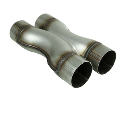EXHAUST X-PIPE - 3" (76mm) Pressed Cross Over