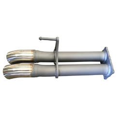 Twin 3" Rear Pipe Only - Toyota Landcruiser 200 Series VDJ200 4.5L